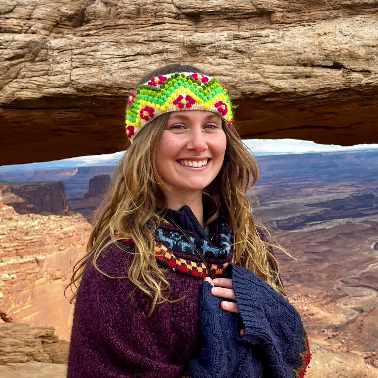 Katherine outdoors in a natural setting